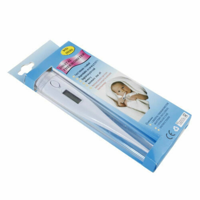 1Pcs Oral LCD Digital Thermometer For Kid Baby Adult Health Medical Thermometers