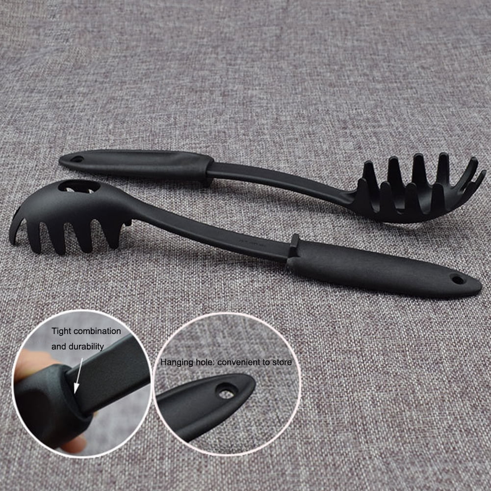 12inch Spaghetti Fork Spoon Pasta Server Nylon Utensil – Kitchen Tools Gadgets