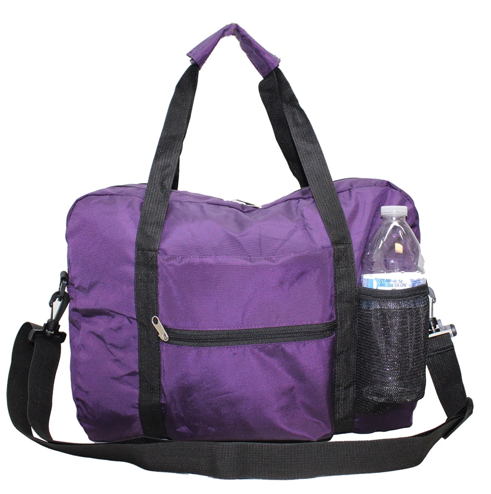 18′ Personal Item Under Seat Bag for Spirit, American, Southwest, Frontier Airlines Small Carry on – Purple
