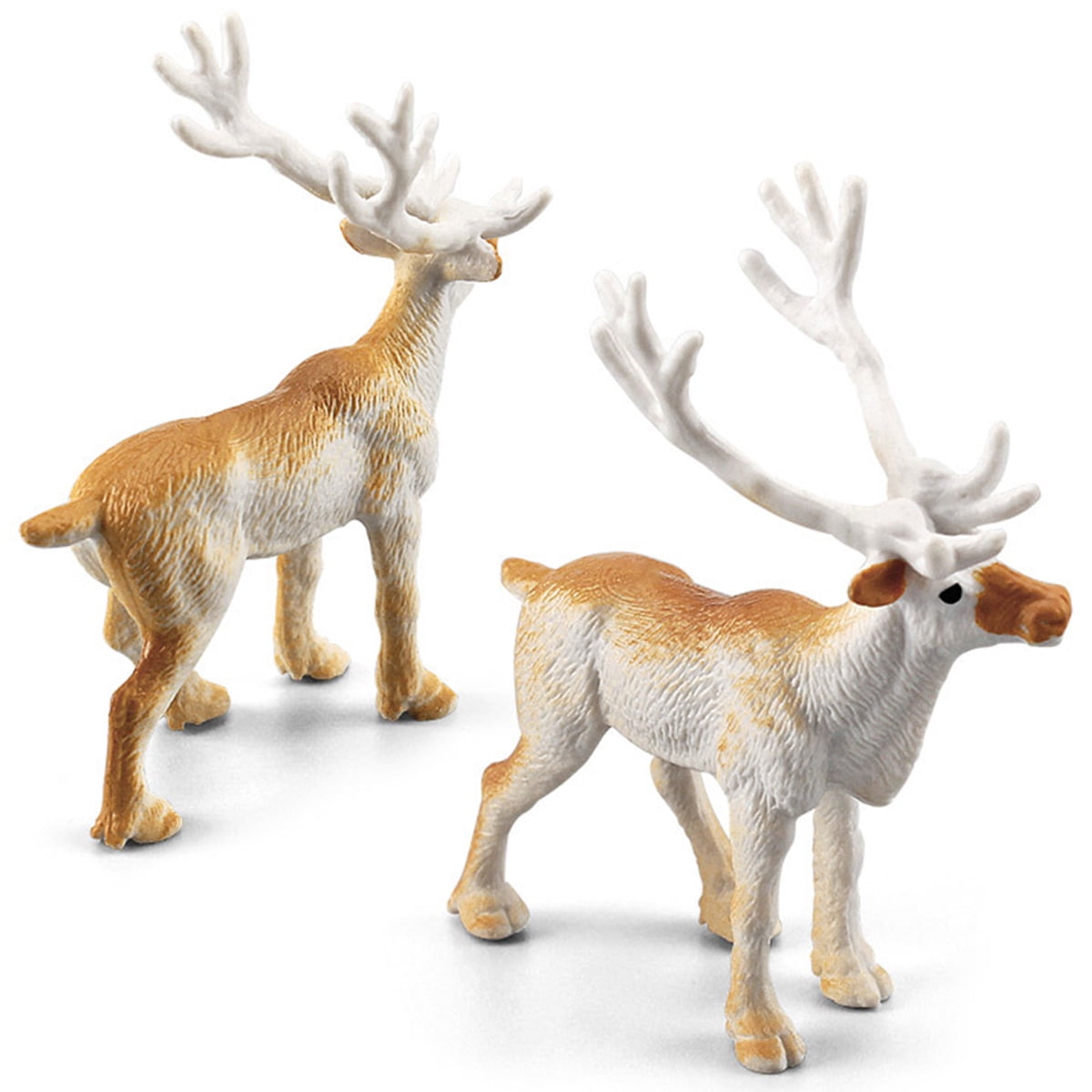17pcs Polar Animal Figurines with a Mini Igloo Model Simulation Mini Arctic Animals Toys Set Early Educational 3D Arctic Animal Figurines Set Decoration Arctic Bear Miniature for Toddlers Ages 3+