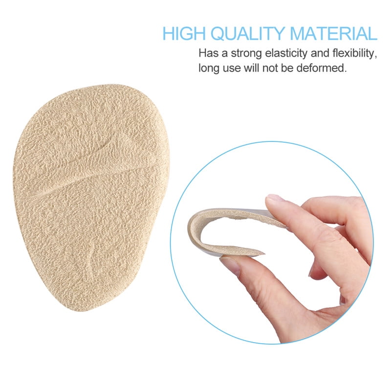 2 Pairs Women Ball of Foot Cushions Anti-slip Shoe Pads Inserts Gel Forefoot Insoles