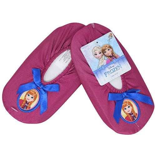 2 Pairs Frozen ‘Anna’ Slipper Sock Size 2T-3T