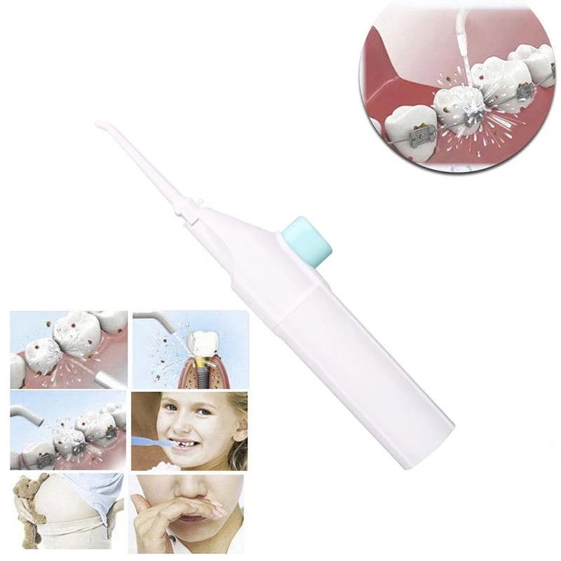 1Pcs Oral Irrigator Dental Water Jet Floss Pick Teeth Cleaning Flusher Air Powered