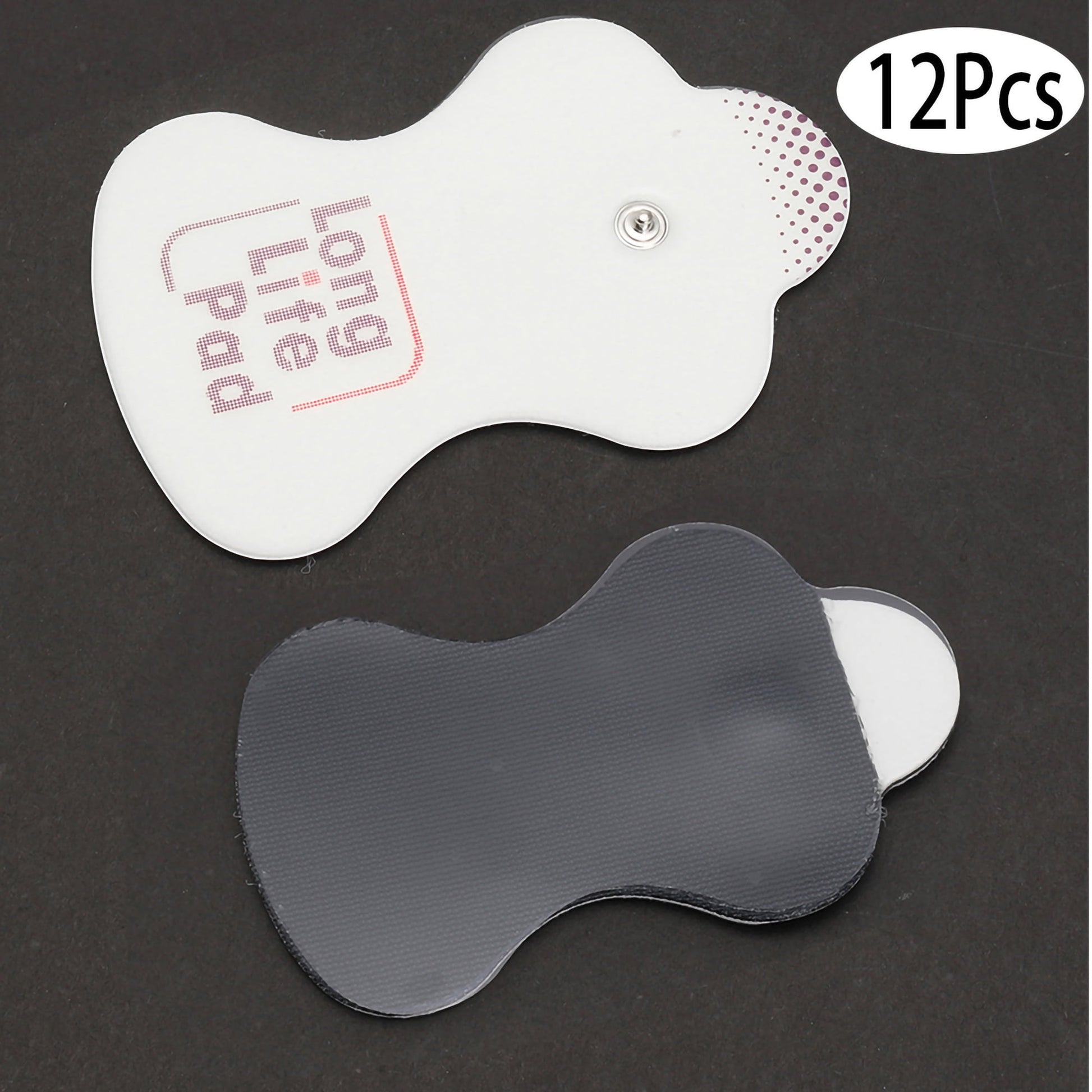 12 PCS Replacement Electrode Pads for Electric Massagers Electrotherapy Massagers Pads 6 Pairs