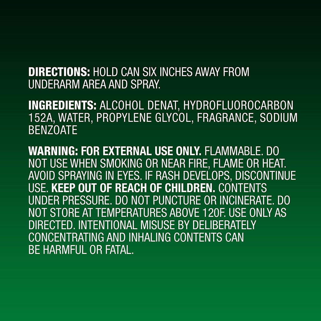 2 Pack BRUT Deodorant Spray Original Fragrance 10 oz Each