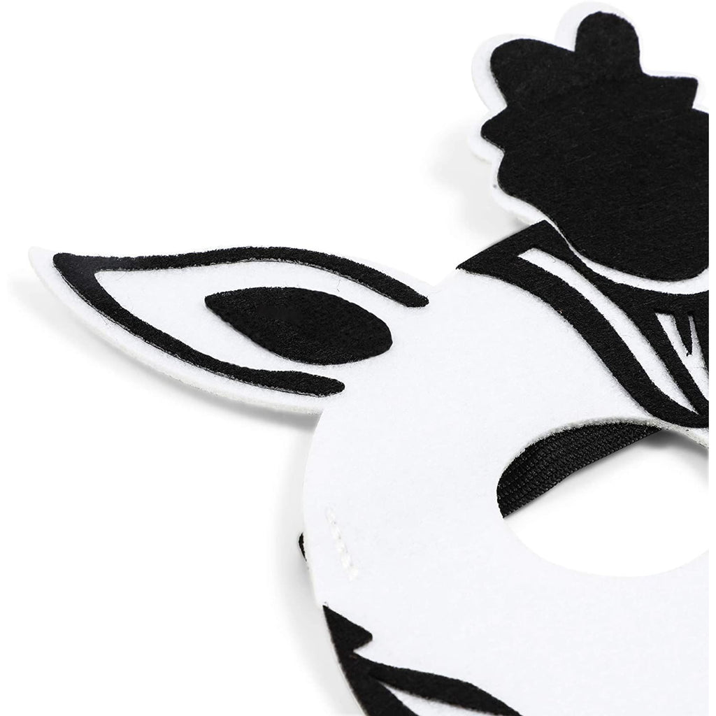 12-Pack Animal Party Felt Masks, Safari Jungle Theme for Kids Birthday Party Favors and Costume Dress Up, 12 Designs