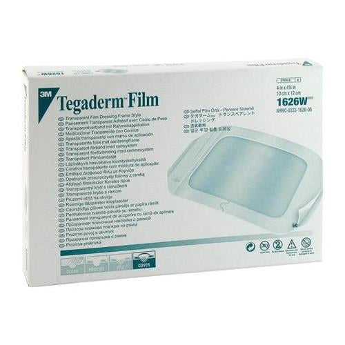 1626W Tegaderm Transparent Dressing 4′ X 4 3/4′ – Box of 50