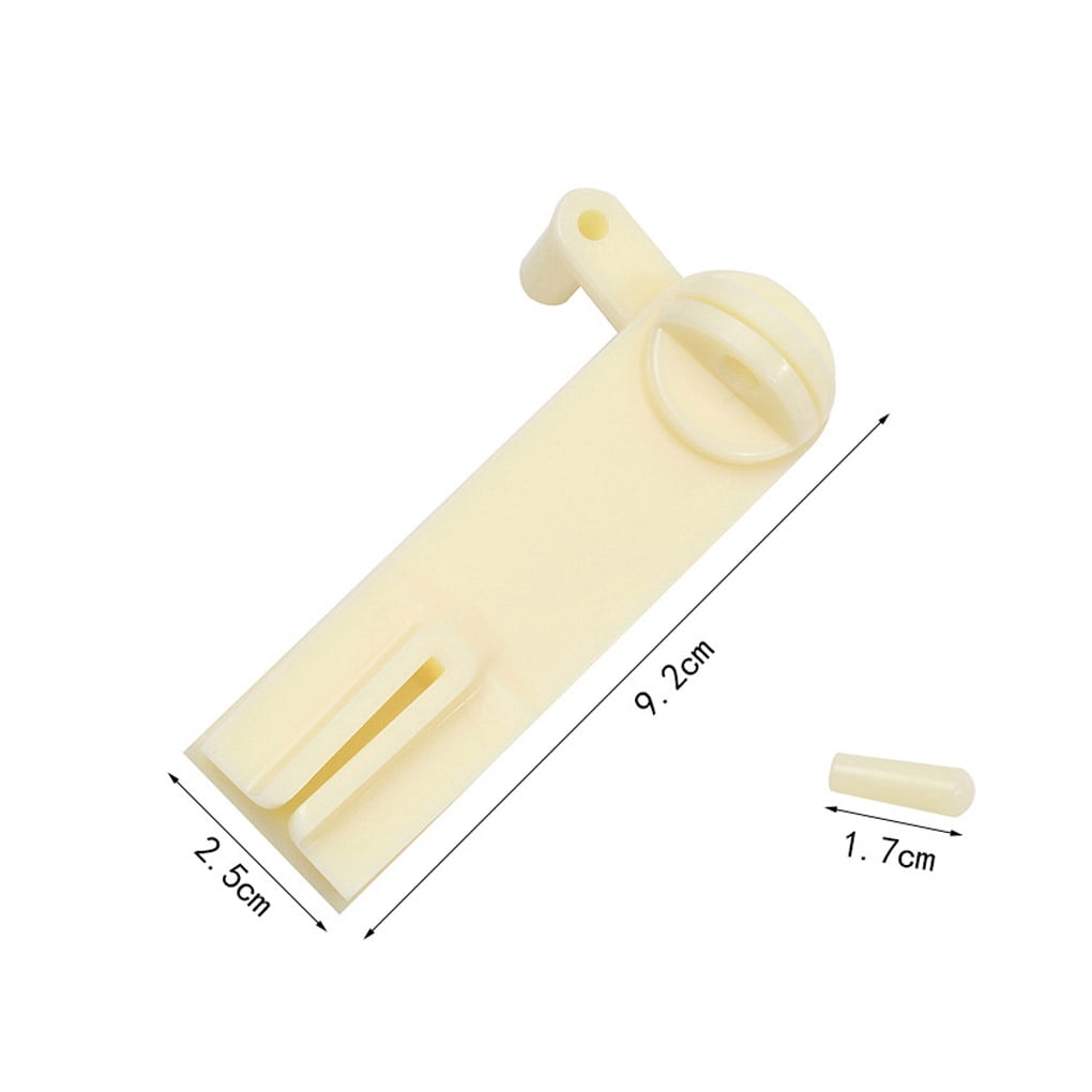 1pc String Winder and 120pcs Plastic Floss Bobbins Embroidery Floss Organizer Cross-Stitch Thread Holder Cards