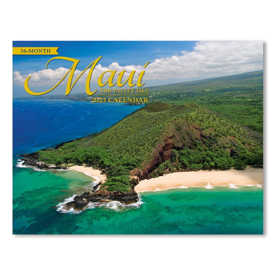 16 Month Trade 2023 Calendar November 2022 – February 2024 Hawaii Maui Isle