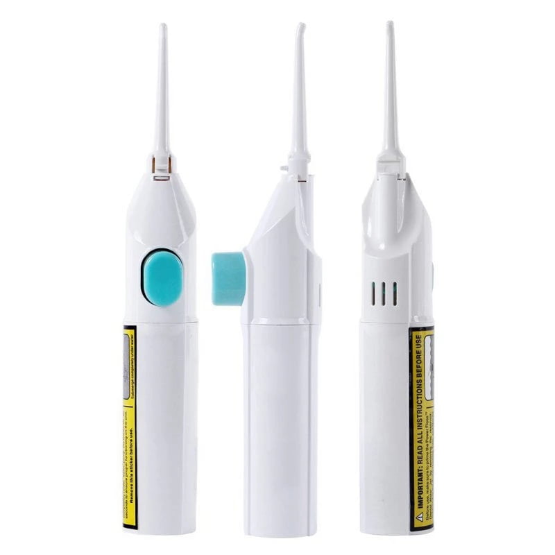 1Pcs Oral Irrigator Dental Water Jet Floss Pick Teeth Cleaning Flusher Air Powered