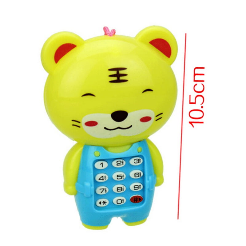 2 Pack Electronic Toy Phone for Kids Baby Educational Learning Toys Music Toy Gift for Children