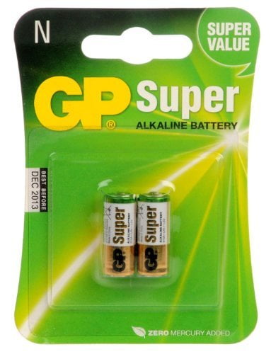 2 Packs of 2 GP Alkaline Battery Lr1 – N, 1.5V Batteries