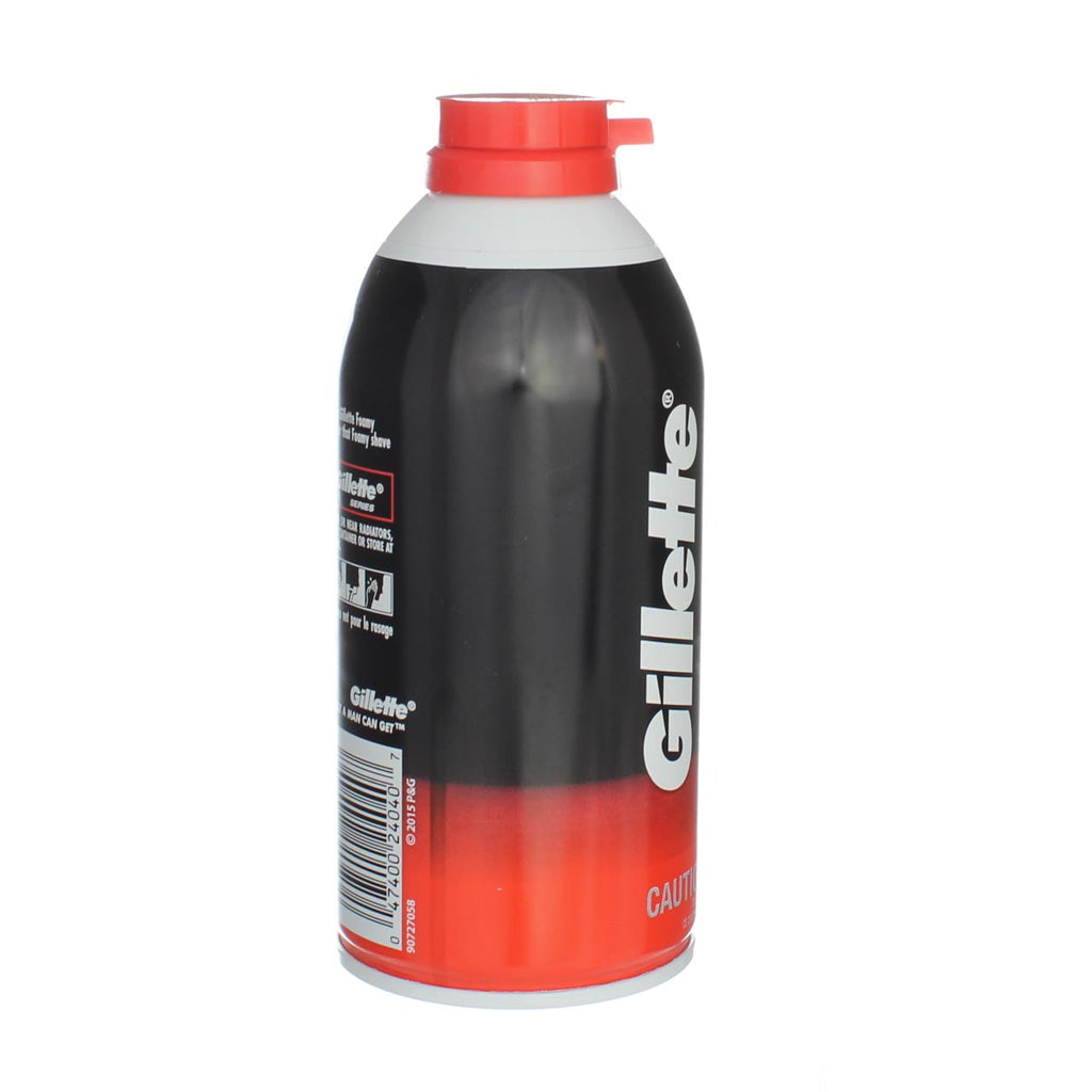 2 Pack – Gillette Foamy Shaving Cream, Regular, 11 oz Each