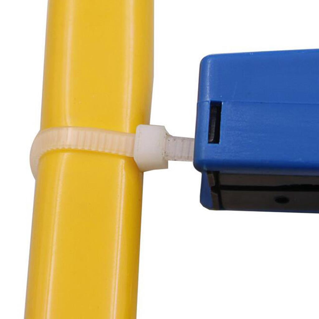 1pc Auto Tensioning Plastic Nylon Tie Gun Cutting Fastener Tension