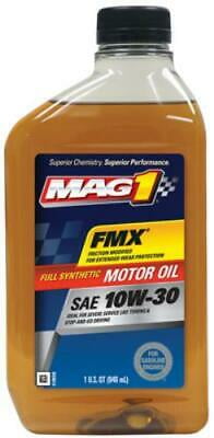 1PK Mag 1 QT 10W30 Full Synthetic Oil 100% Synthetic Base Formulated 6/PK