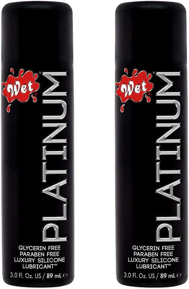 2 Pack – WET Platinum Premium Body Glide 3.10 oz