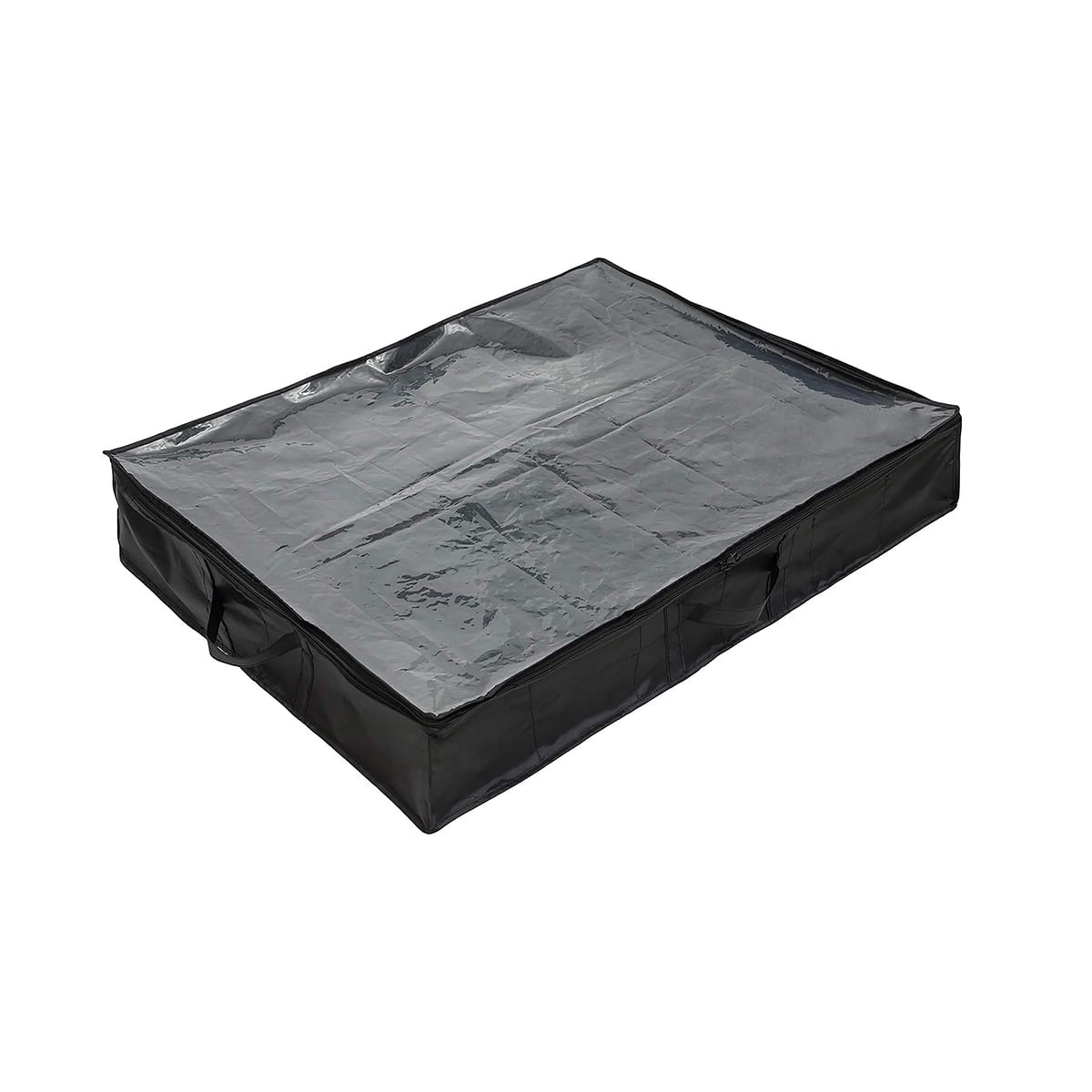 12 Pair Under Bed Pull Out Shoe Organizer Hidden Clear Storage Bag Closet Floor Shoes Holder