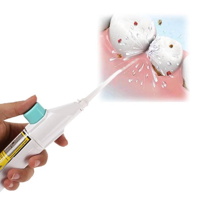 1Pcs Oral Irrigator Dental Water Jet Floss Pick Teeth Cleaning Flusher Air Powered