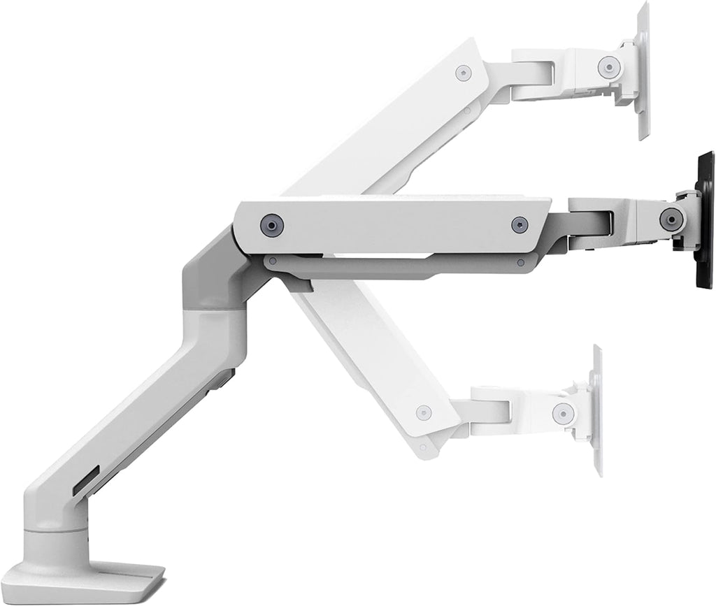 High-quality heavy-duty gaming monitor stand, single monitor desktop fixer - suitable for 1000R curved ultra-wide monitors (maximum size up to 49 inches), weighing 28 to 42 pounds, VESA 75x75 mm or 100x100 mm specification - high-definition rotating