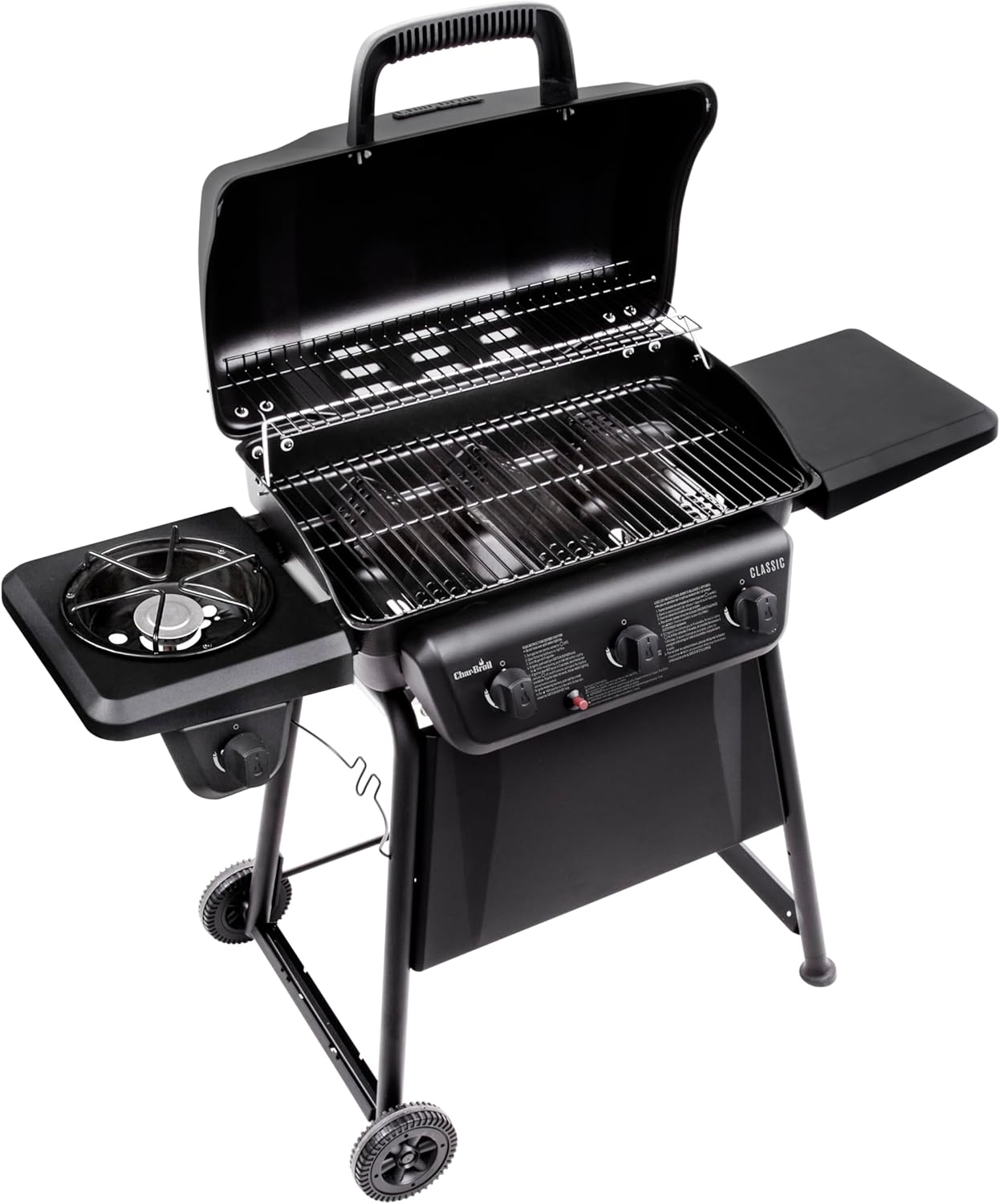 Convective 3-Burner with Side Burner Propane Gas Stainless Steel Grill