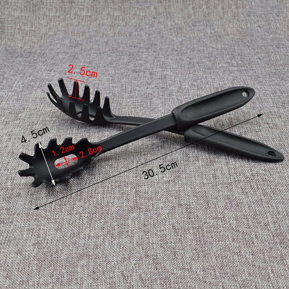12inch Spaghetti Fork Spoon Pasta Server Nylon Utensil – Kitchen Tools Gadgets