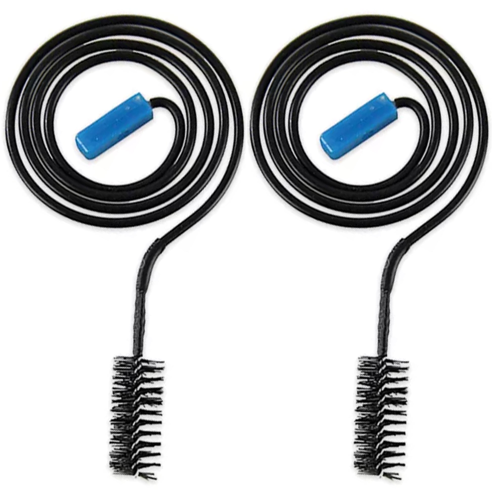 2 Pc Drain Snake Pipe Cleaner Plumbing Tub Shower Clog Sink Toilet Slim 27′