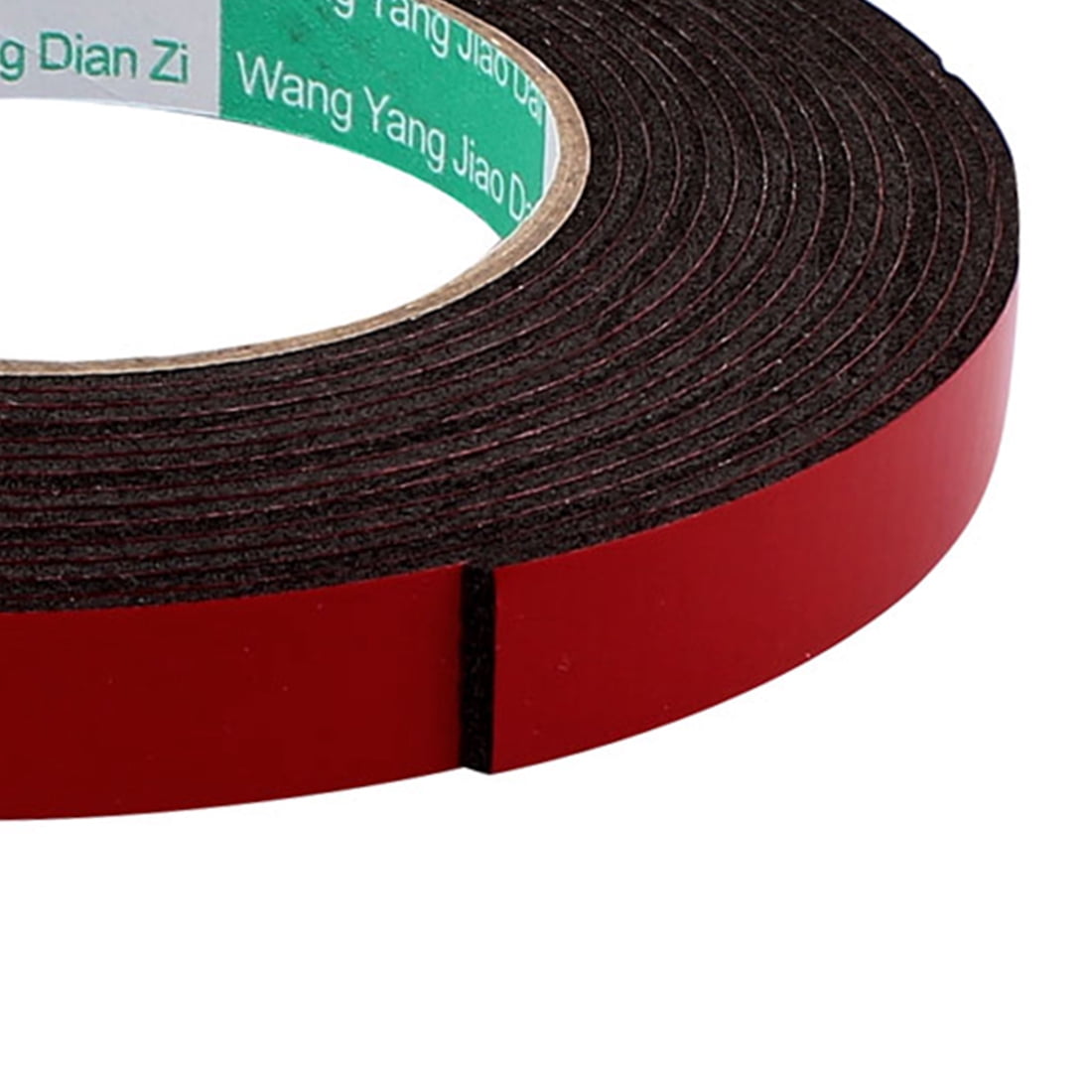 15mmx2mm Double Sided Sponge Tape Adhesive Sticker Foam Glue Strip Sealing 16Ft