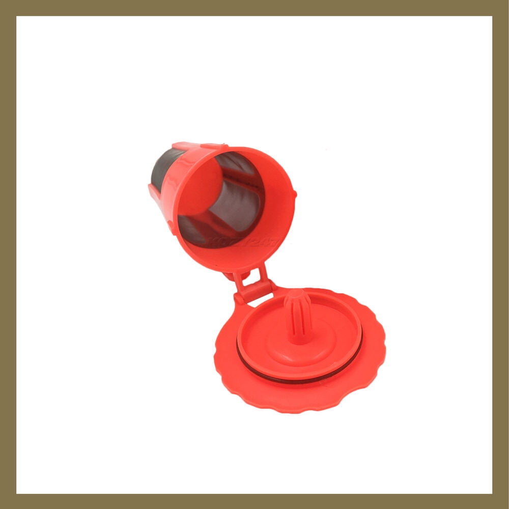 2 Keurig 2.0 K Carafe K-Cup Reusable Refillable Coffee K cup Pod Filter Orange