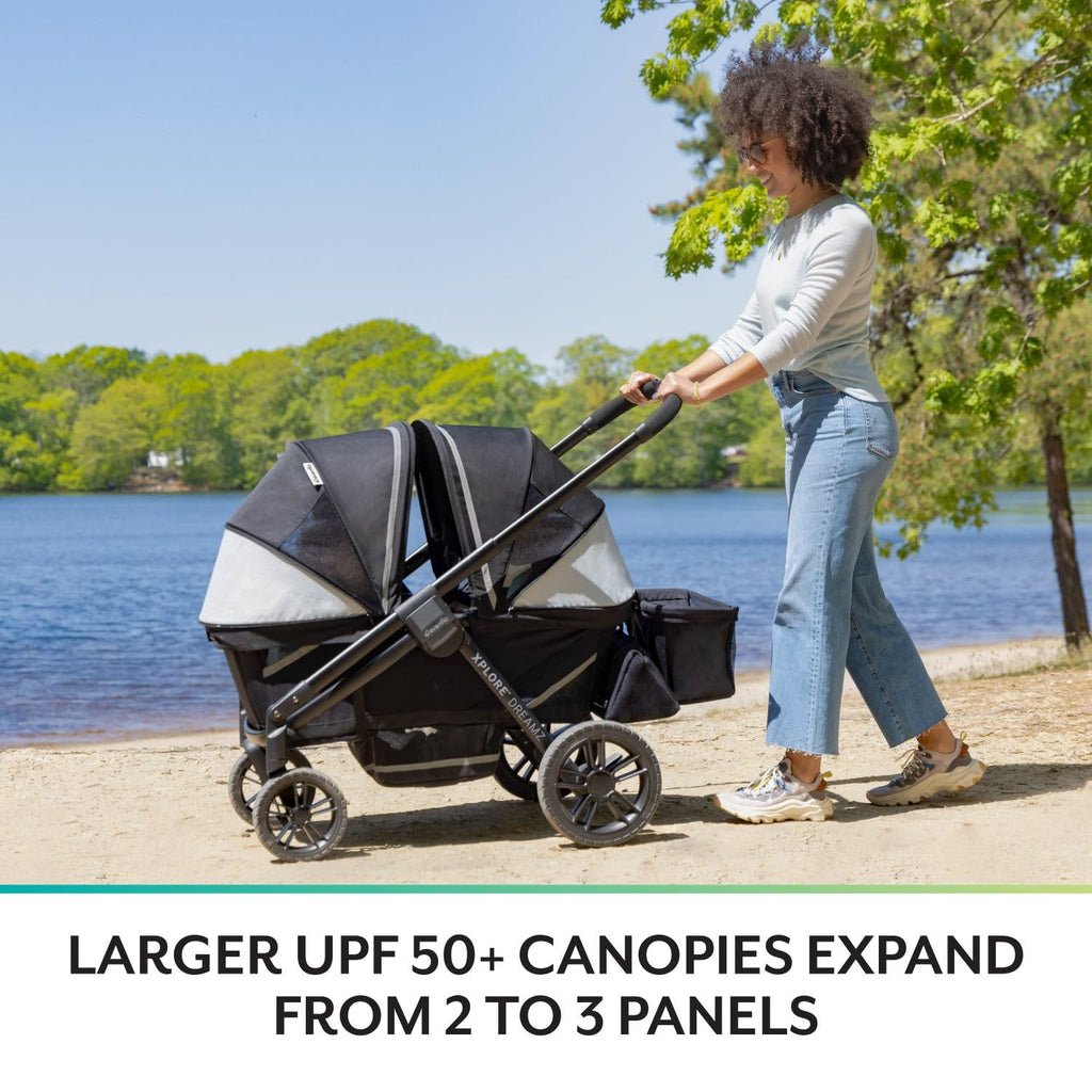 Evenflo Pivot Xplore All-Terrain Stroller Wagon (Wayfarer Black)