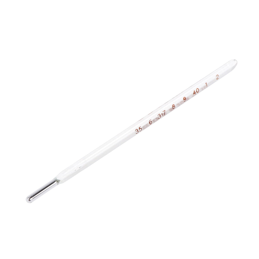 1Pc Glass Thermometer Triangular Bar Oral Thermometer For Adult(Blue)