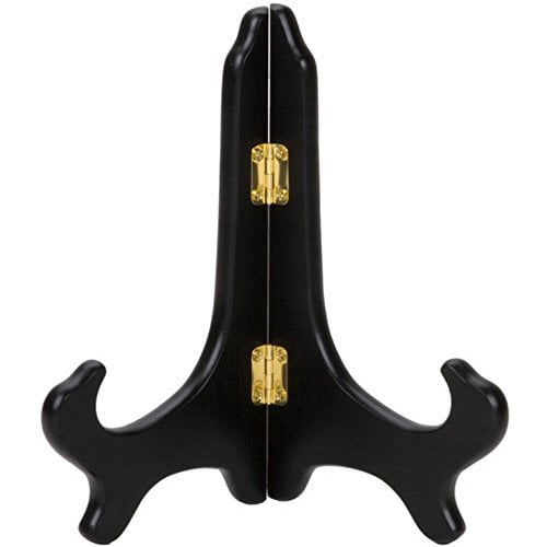 12 Wooden plate stand, easel