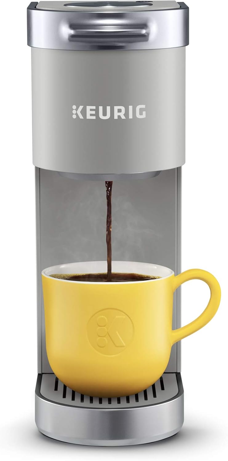 Commercial office single-cup K-Cup coffee machine, silver version