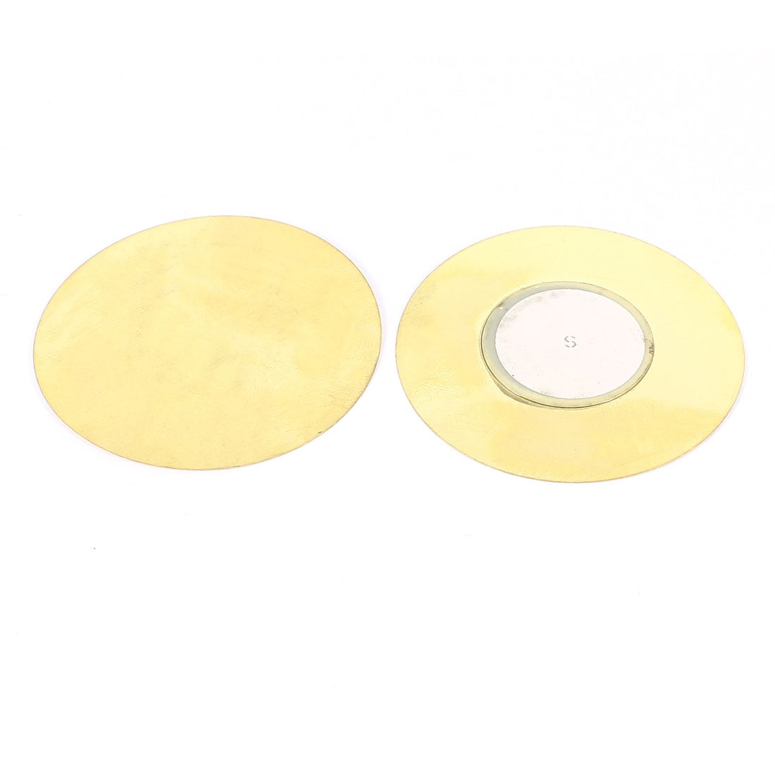 2 Pcs 50mm Diameter Piezoelectric Copper Buzzer Film Gasket