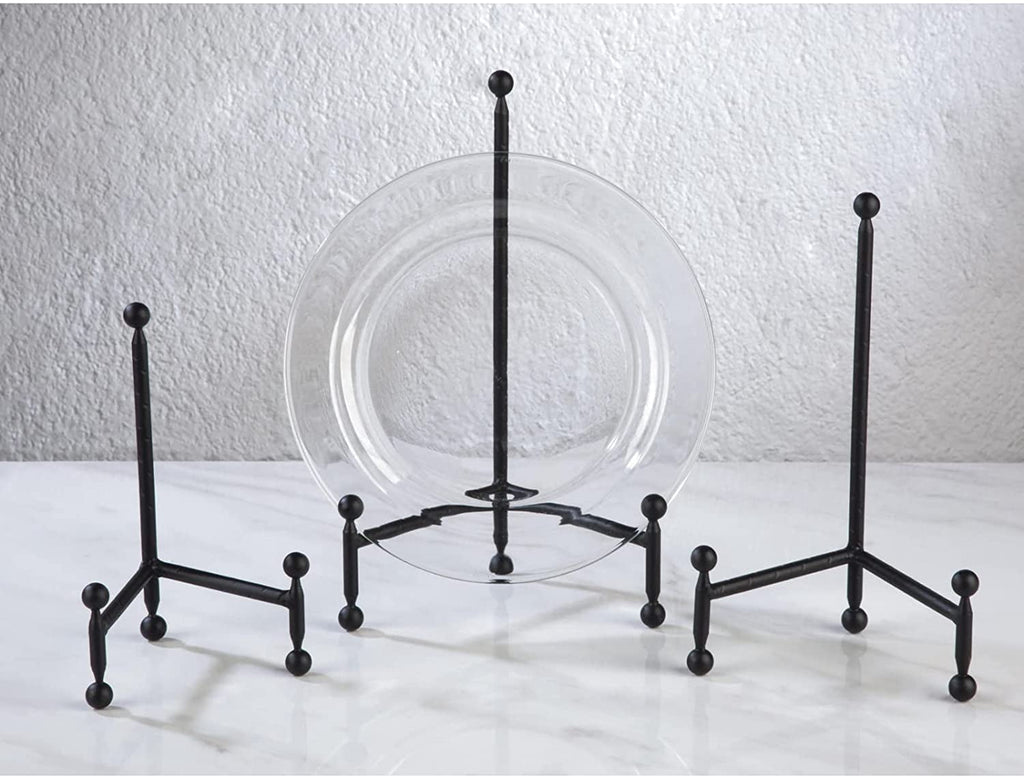 12 Wooden plate stand, easel