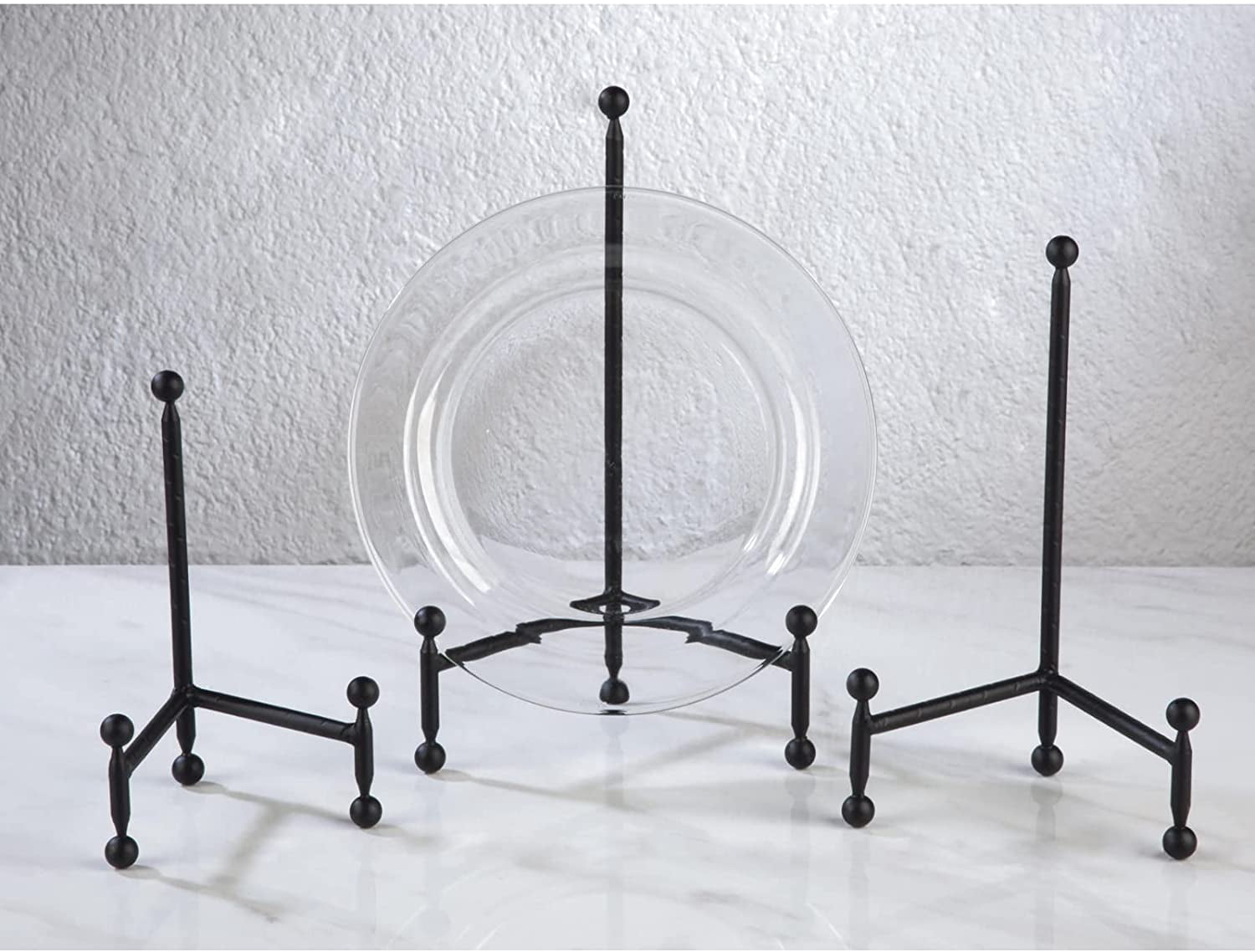 12 Wooden plate stand, easel