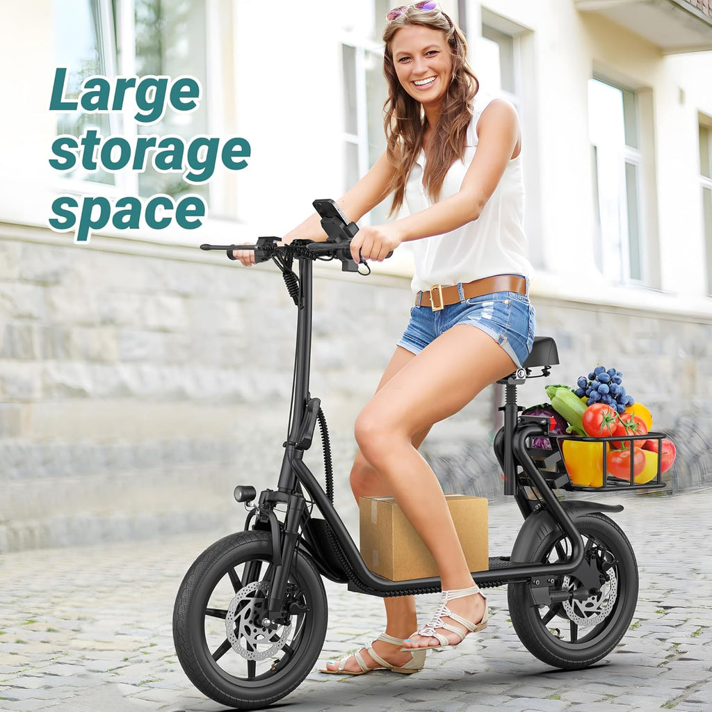 Electric Scooter Adults,Max 19/27/49 Miles Ranges,Top Speed 19/22 mph,350/750W Peak Motor, Folding E-Scooter with Dual Braking Dual Suspension