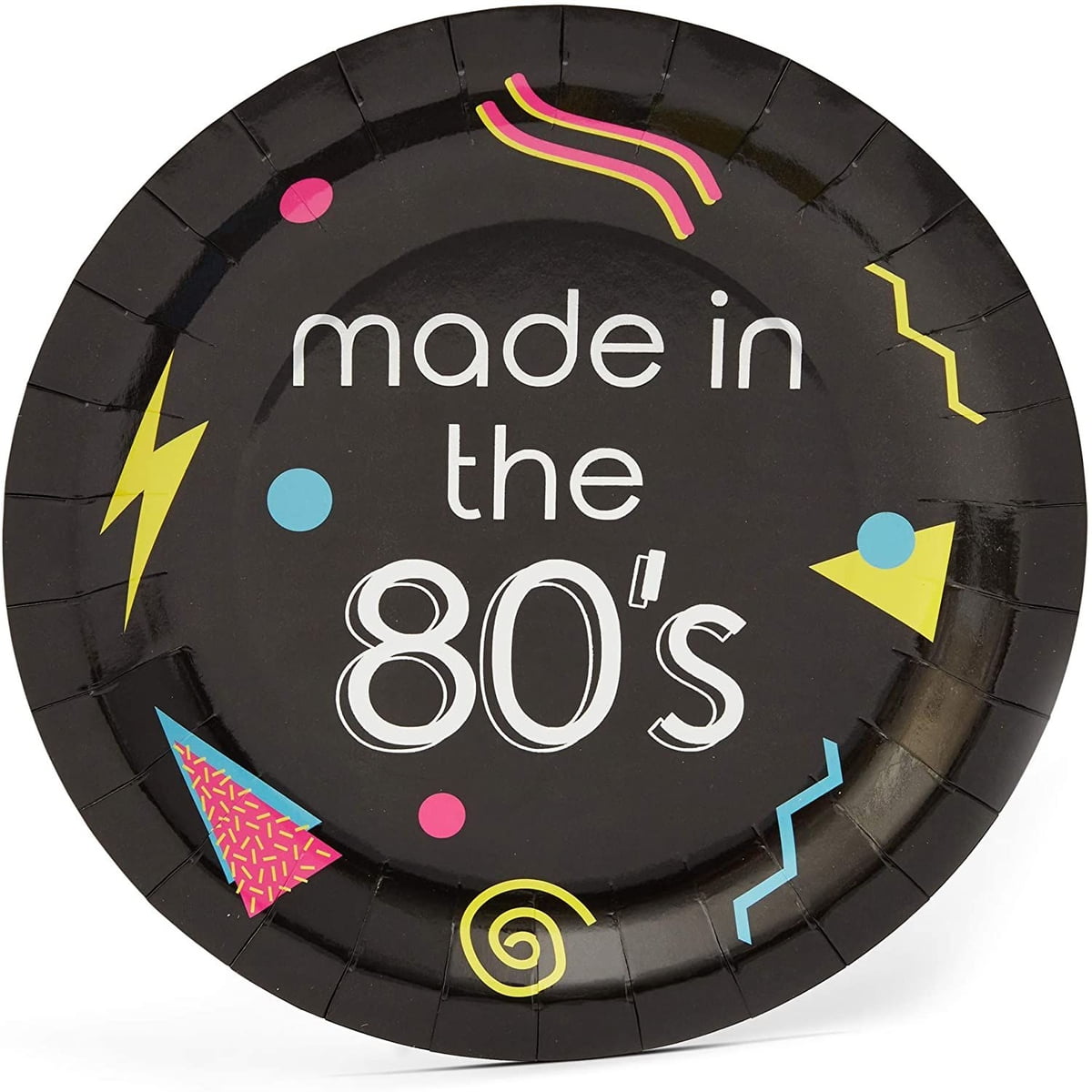 146 Piece Made in the 80’s Party Decorations, Dinnerware Set, Serves 24