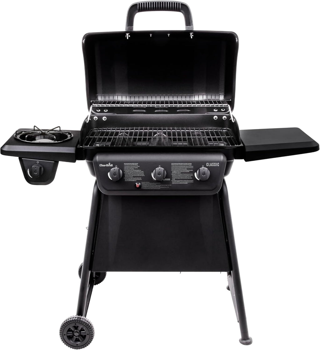 Convective 3-Burner with Side Burner Propane Gas Stainless Steel Grill