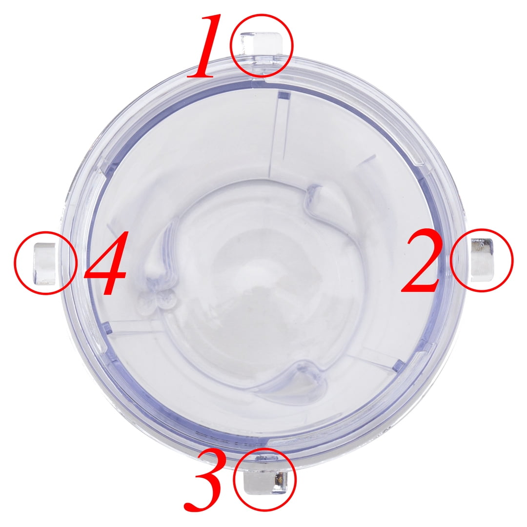 2 Pack 16 oz Cup with Sip & Seal Lid Replacement Parts 303KKU 356KKU800 Compatible with Nutri Ninja BL660 BL660W BL740 BL810 BL820 BL830