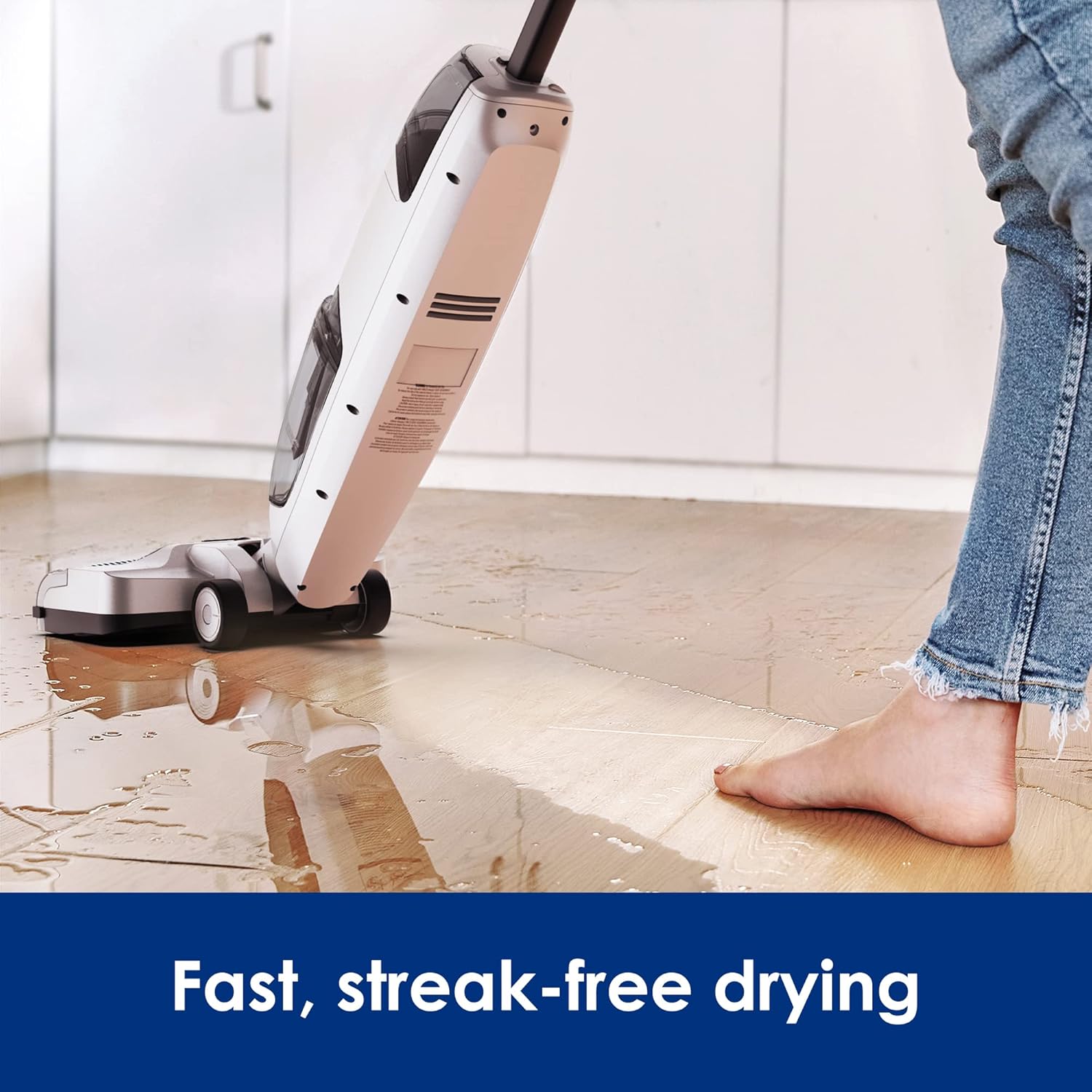 Complete Cordless Wet Dry Vacuum Floor Cleaner and Mop, One-Step Cleaning for Hard Floors, Great for Sticky Messes and Pet Hair