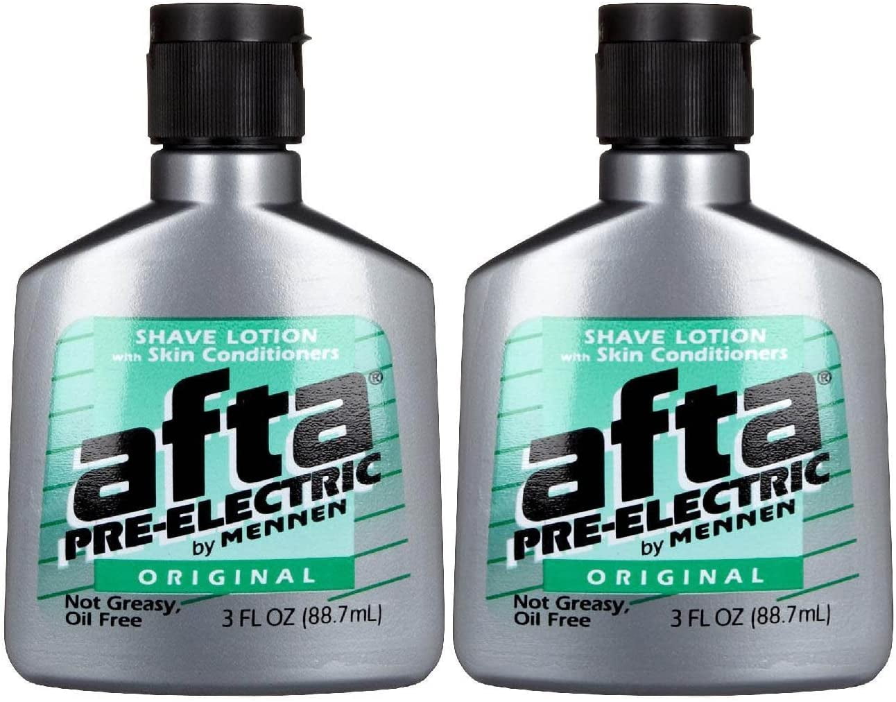 2 Pack – Afta Pre-Electric Shave Lotion Original 3 oz
