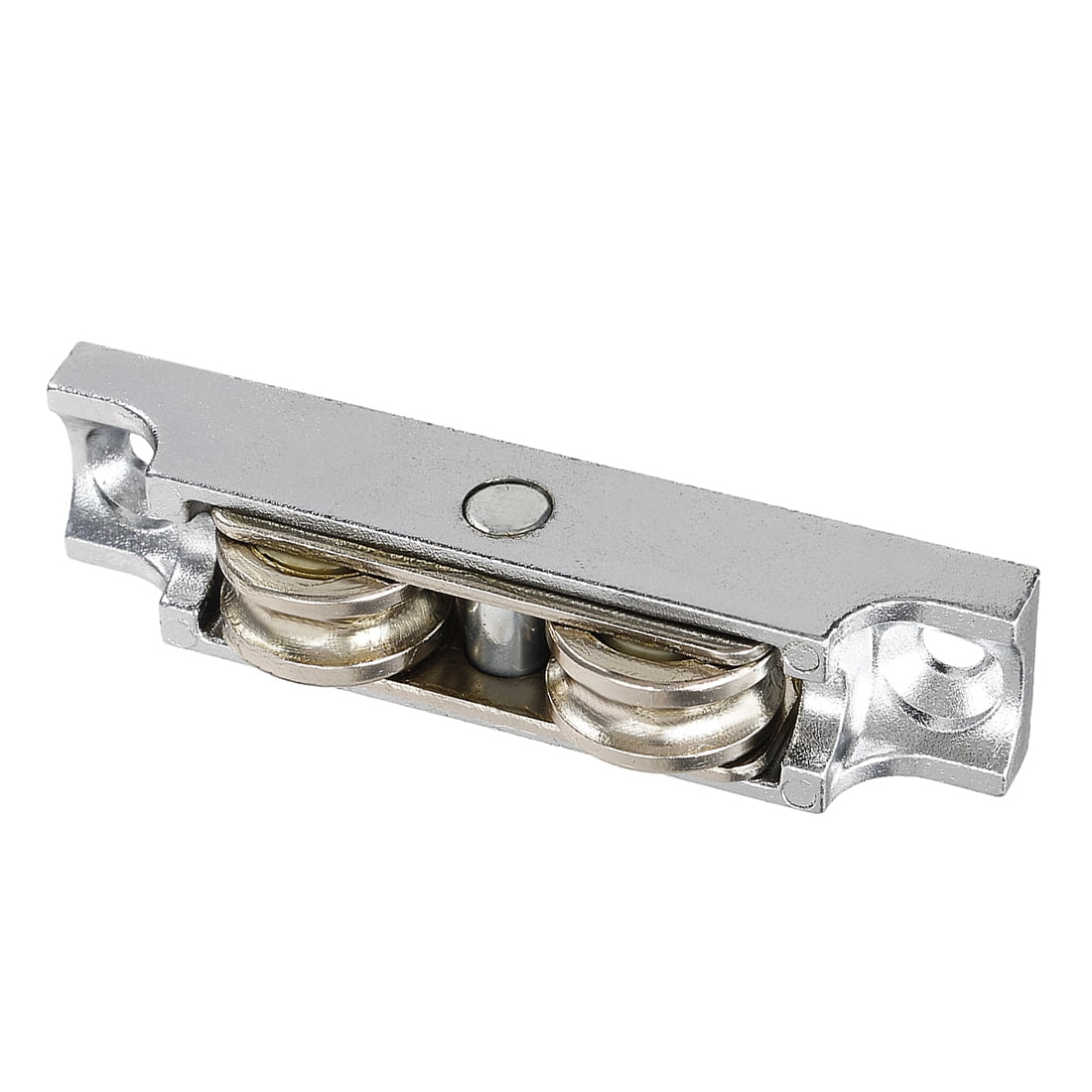 16mm Dia Bearing Steel Electroplating Double Wheel Sliding Door Window Pulley