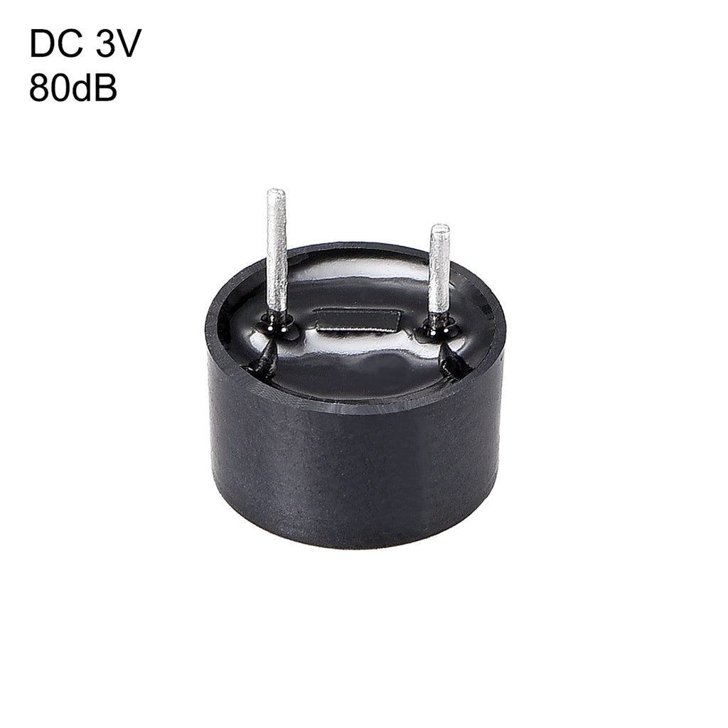 2 Pcs DC3V Active Electronic Buzzer Alarm Beeper Continuous Sound Speaker 2 Terminals