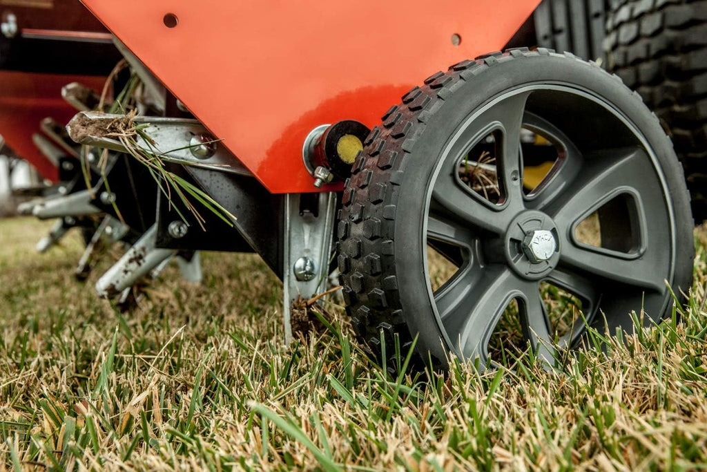 48" Tow Behind Lawn Plug Aerator with Universal Hitch; Designed to Pull Behind Lawn & Garden Tractors