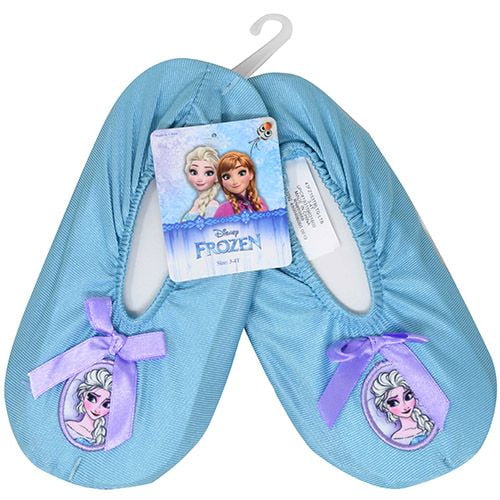 2 Pairs Frozen ‘Elsa’ Slipper Sock Size 3T-4T
