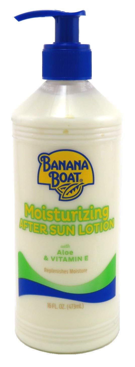 2 Pack Banana Boat Aloe After Sun Lotion 16oz Each