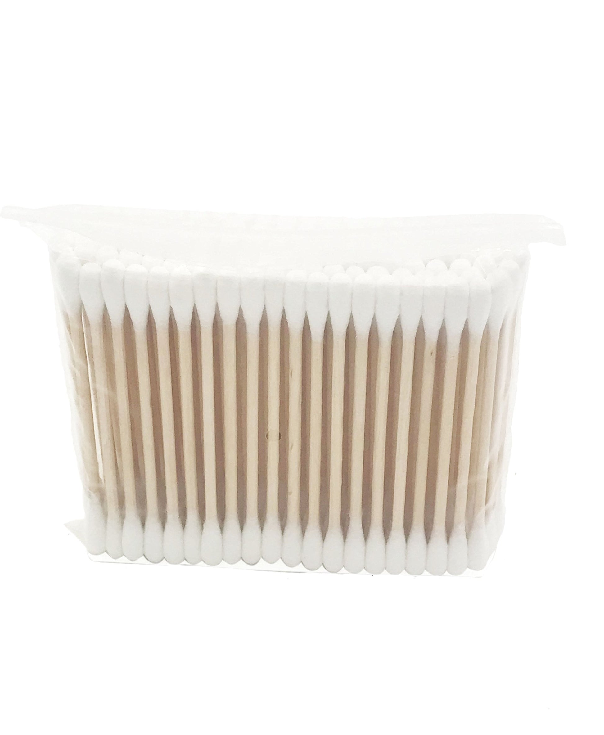 1200 Pieces Organic Cotton Swabs with Wooden Sticks | Biodegradable Cotton Buds | Eco Friendly Cotton Swabs 3” 1200pcs