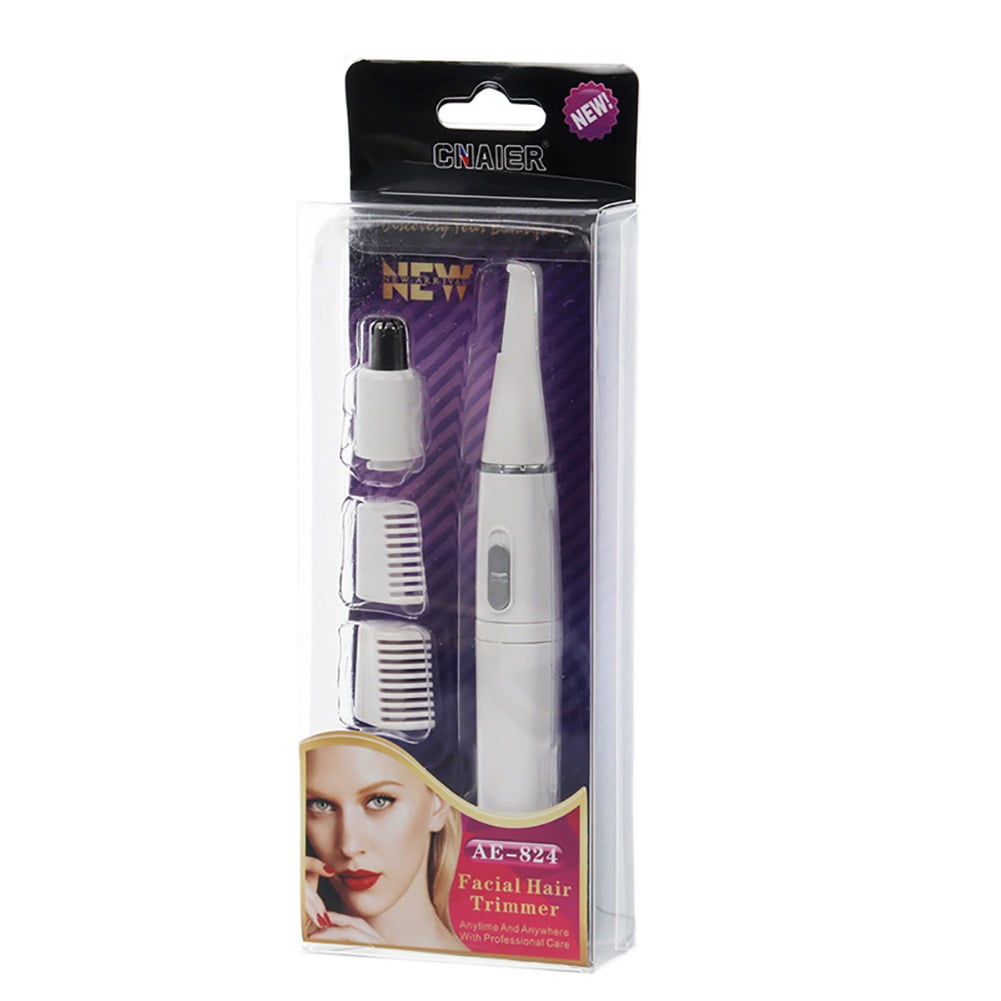 2 In 1 Professional Electric Nose Ear Hair Trimmer For Men And Women Eyebrow Shaping Knife