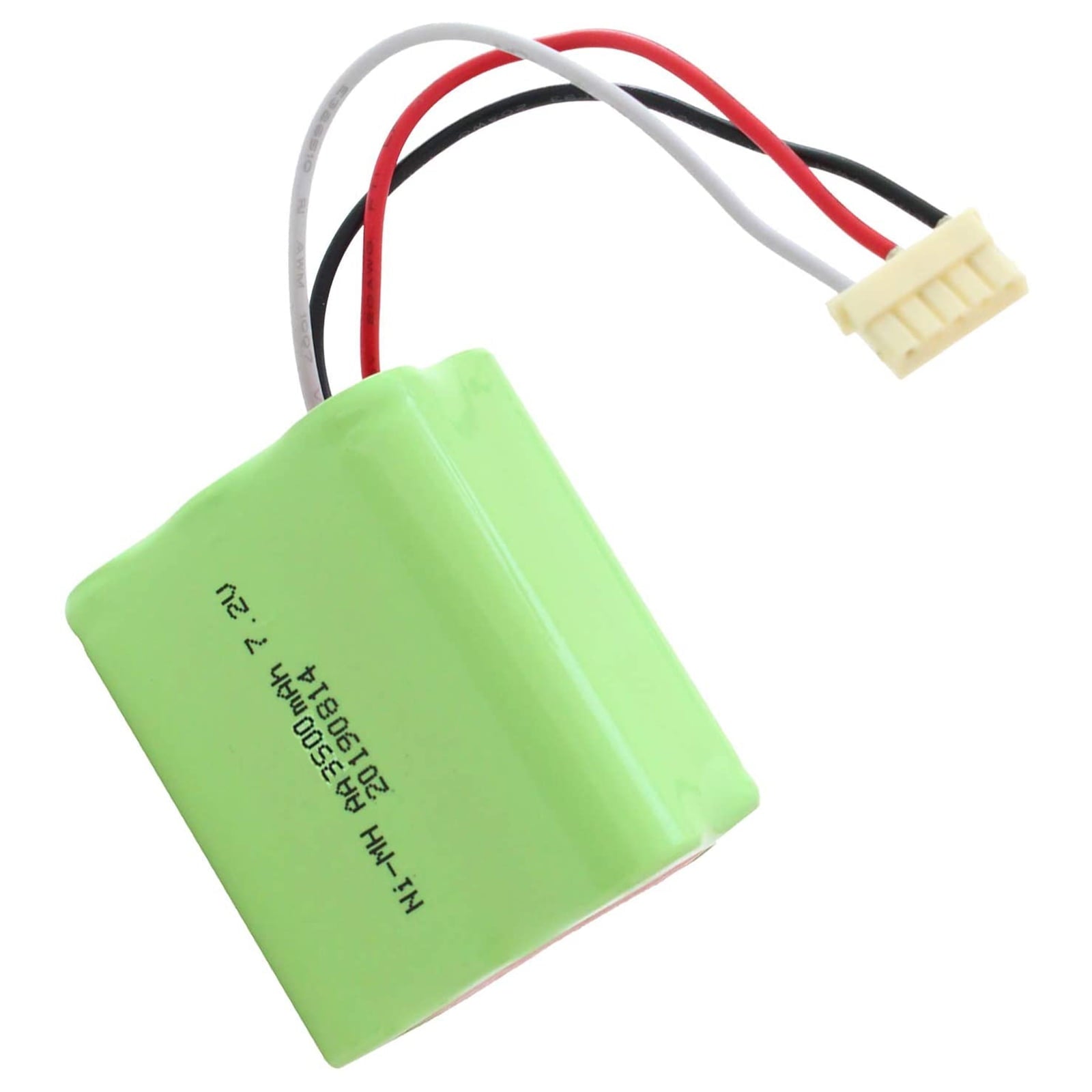 2 Pack 7.2V 3500mAh Ni-MH Replacement Battery Compatible with iRobot Vacuum Cleaner Sweeping Machine Braava 380 380T 390 390T Mint 5200B 5200C Floor Mopping Robots Battery