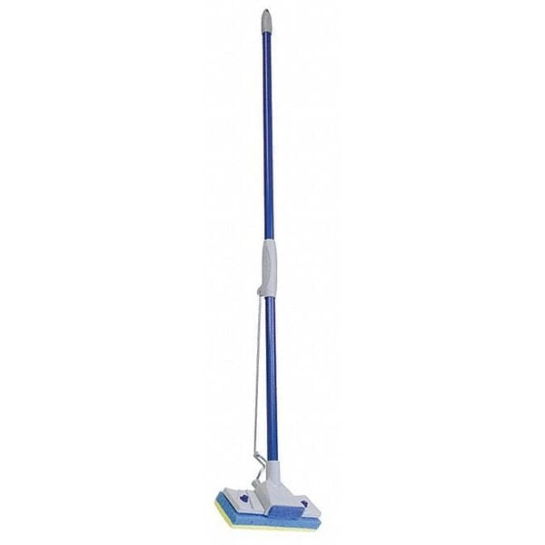 1Pack Quickie 454 Automatic Sponge Mop, 3-1/8′ L, Blue/White